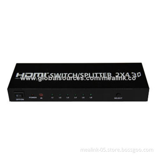 2X4 HDMI Splitter SwitcherNew